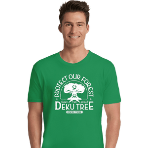 Daily_Deal_Shirts Premium Shirts, Unisex / Small / Irish Green Protect Our Forest