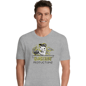 Secret_Shirts Premium Shirts, Unisex / Small / Sports Grey Sloth Baby