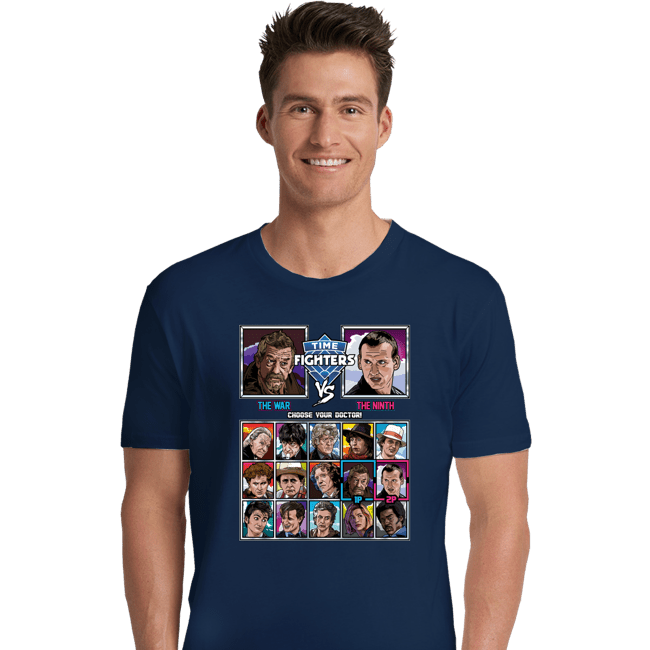 Daily_Deal_Shirts Premium Shirts, Unisex / Small / Navy Time Fighters War vs 9th