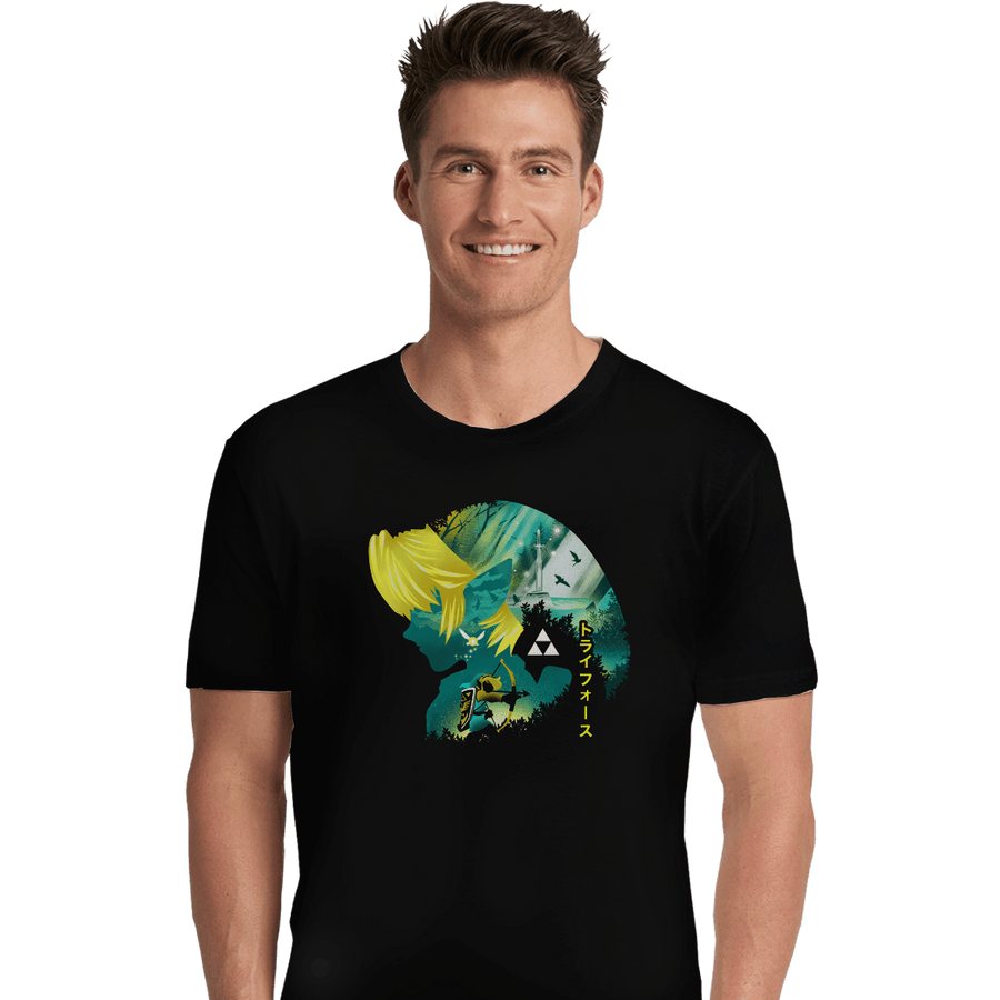 Shirts Premium Shirts, Unisex / Small / Black A Link To The Past