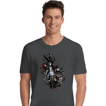Load image into Gallery viewer, Secret_Shirts Premium Shirts, Unisex / Small / Charcoal Alice In Madness
