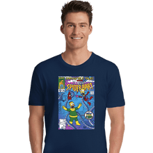 Load image into Gallery viewer, Daily_Deal_Shirts Premium Shirts, Unisex / Small / Navy Spider-Bart VS D&#39;ohc Ock
