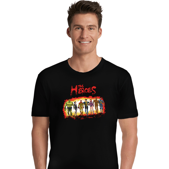 Secret_Shirts Premium Shirts, Unisex / Small / Black The Heroes!