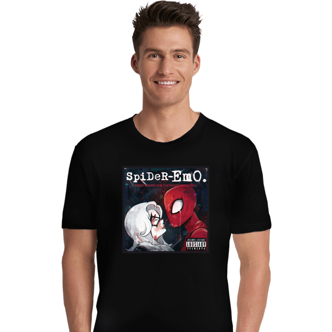 Secret_Shirts Premium Shirts, Unisex / Small / Black Spider-emo