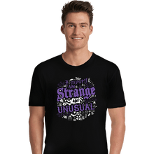 Load image into Gallery viewer, Daily_Deal_Shirts Premium Shirts, Unisex / Small / Black I Myself Am Strange And Unusual
