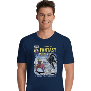 Shirts Premium Shirts, Unisex / Small / Navy Tales Of Fantasy 7