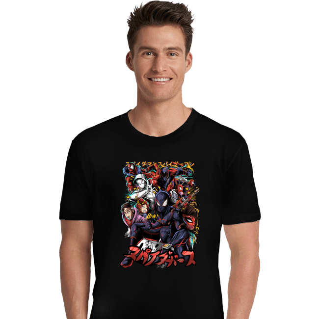 Last_Chance_Shirts Premium Shirts, Unisex / Small / Black Spider In A Spiderverse