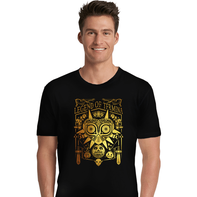Daily_Deal_Shirts Premium Shirts, Unisex / Small / Black Legend Of Termina