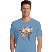 Load image into Gallery viewer, Daily_Deal_Shirts Premium Shirts, Unisex / Small / Powder Blue Chibi Village
