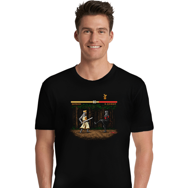 Secret_Shirts Premium Shirts, Unisex / Small / Black Python Epic Fight