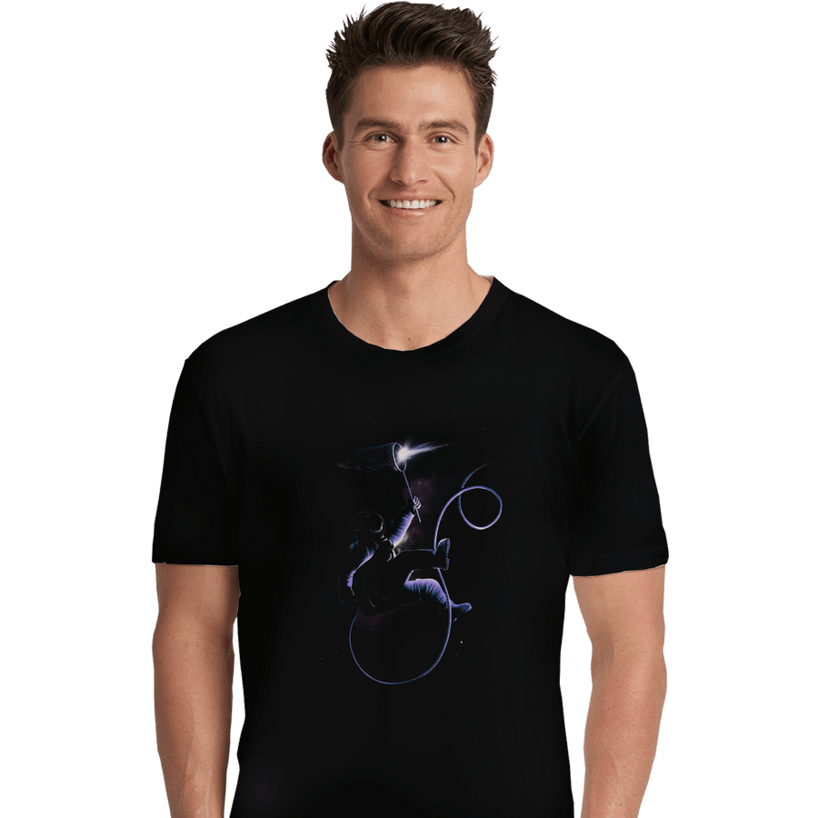 Shirts Premium Shirts, Unisex / Small / Black Catching Stars