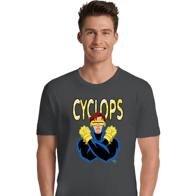 Daily_Deal_Shirts Premium Shirts, Unisex / Small / Charcoal Cyclops 97