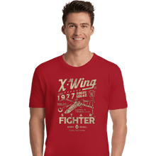 Load image into Gallery viewer, Daily_Deal_Shirts Premium Shirts, Unisex / Small / Red X-Wing Garage
