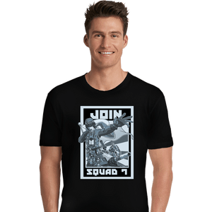 Shirts Premium Shirts, Unisex / Small / Black Join Squad 7