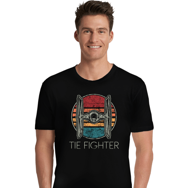 Shirts Premium Shirts, Unisex / Small / Black Vintage Dark Fighters