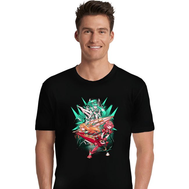 Daily_Deal_Shirts Premium Shirts, Unisex / Small / Black Combined Power