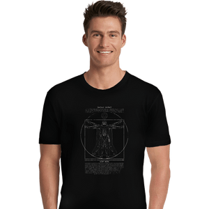 Daily_Deal_Shirts Premium Shirts, Unisex / Small / Black Vitruvian Darkside