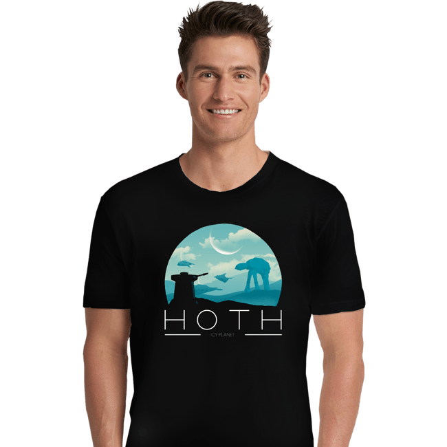 Shirts Premium Shirts, Unisex / Small / Black Icey Planet