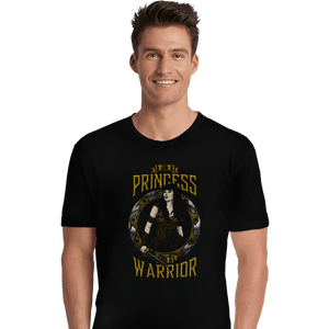 Shirts Premium Shirts, Unisex / Small / Black Princess and a Warrior