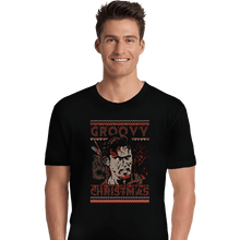 Load image into Gallery viewer, Daily_Deal_Shirts Premium Shirts, Unisex / Small / Black Groovy Christmas
