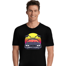 Load image into Gallery viewer, Secret_Shirts Premium Shirts, Unisex / Small / Black 80s Outatime
