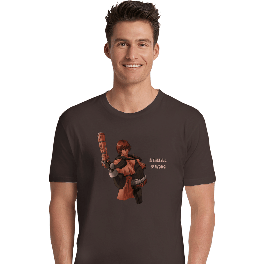 Shirts Premium Shirts, Unisex / Small / Dark Chocolate A FistFul Of Wong