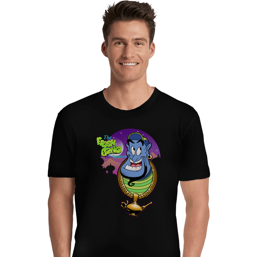 Shirts Premium Shirts, Unisex / Small / Black Fresh Genie Of Agrabah