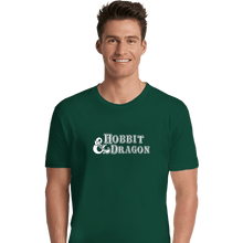 Load image into Gallery viewer, Secret_Shirts Premium Shirts, Unisex / Small / Forest Hobbit And Dragon
