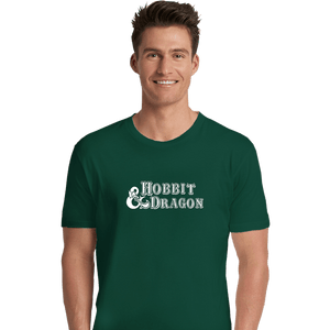 Secret_Shirts Premium Shirts, Unisex / Small / Forest Hobbit And Dragon
