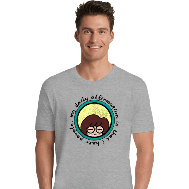 Secret_Shirts Premium Shirts, Unisex / Small / Sports Grey I Hate People