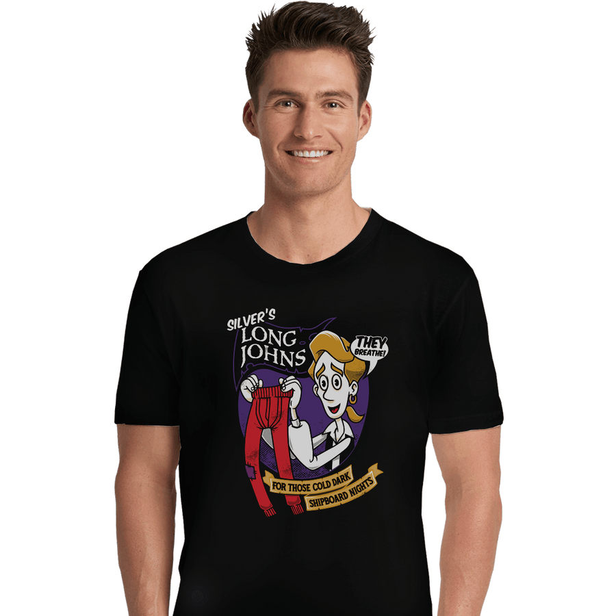 Shirts Premium Shirts, Unisex / Small / Black Silver's Long Johns