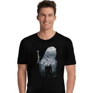 Shirts Premium Shirts, Unisex / Small / Black Geralt