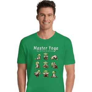Daily_Deal_Shirts Premium Shirts, Unisex / Small / Irish Green Master Yoga