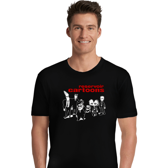 Daily_Deal_Shirts Premium Shirts, Unisex / Small / Black Reservoir Cartoons