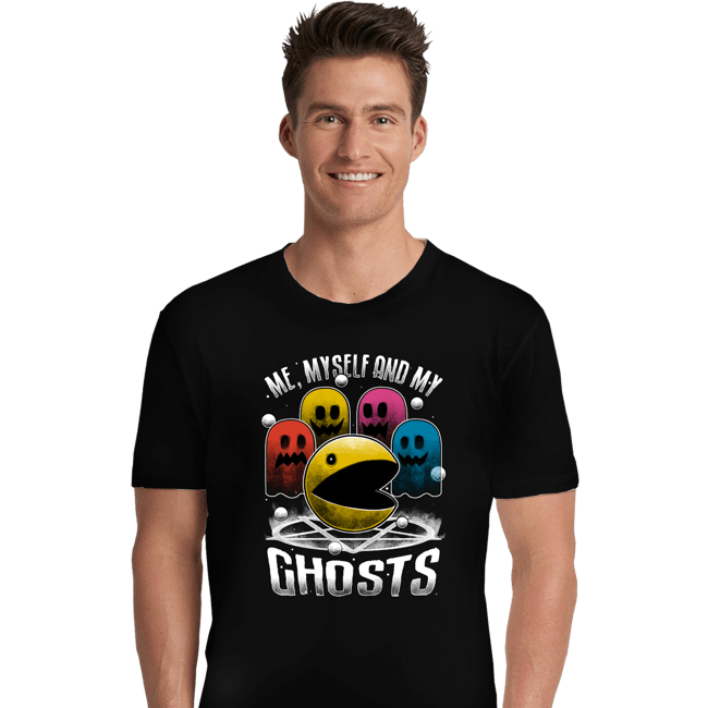 Daily_Deal_Shirts Premium Shirts, Unisex / Small / Black Me Myself And My Ghosts