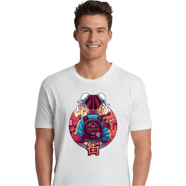 Daily_Deal_Shirts Premium Shirts, Unisex / Small / White Spring Fighter