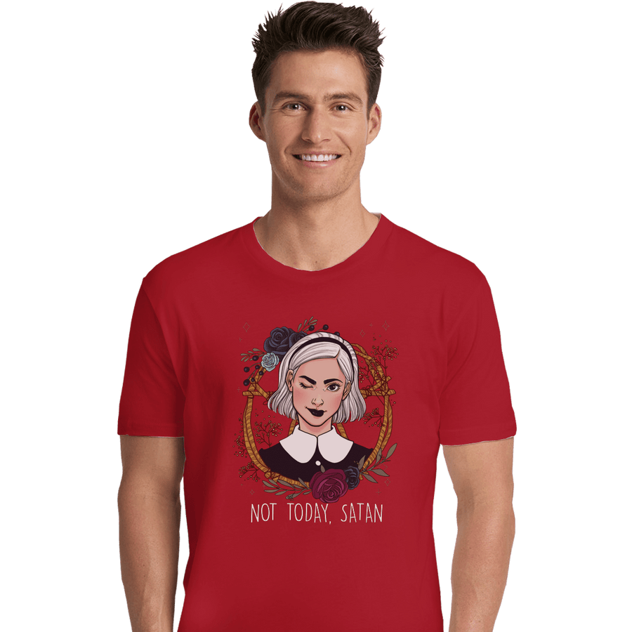 Shirts Premium Shirts, Unisex / Small / Red Sabrina Not Today