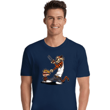 Load image into Gallery viewer, Secret_Shirts Premium Shirts, Unisex / Small / Navy The Superhero Team
