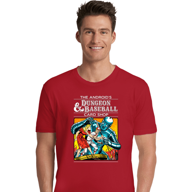 Daily_Deal_Shirts Premium Shirts, Unisex / Small / Red The Android's Dungeon & Baseball Card Shop