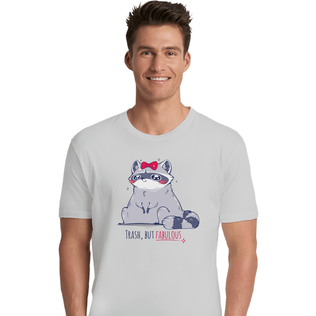 Shirts Premium Shirts, Unisex / Small / White Trash But Fabulous