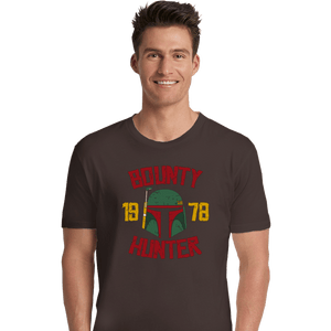 Secret_Shirts Premium Shirts, Unisex / Small / Dark Chocolate Bounty Hunter 78