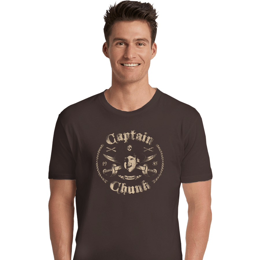 Shirts Premium Shirts, Unisex / Small / Dark Chocolate Captain Chunk