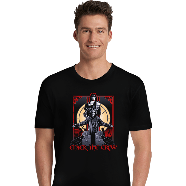 Daily_Deal_Shirts Premium Shirts, Unisex / Small / Black Enter The Crow