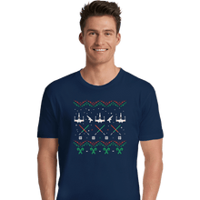 Load image into Gallery viewer, Secret_Shirts Premium Shirts, Unisex / Small / Navy A Rogue Christmas
