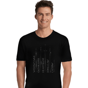 Shirts Premium Shirts, Unisex / Small / Black Valyrian Steel