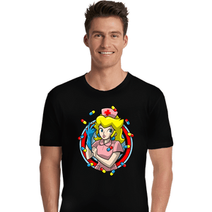 Secret_Shirts Premium Shirts, Unisex / Small / Black Nurse Toadstool 182