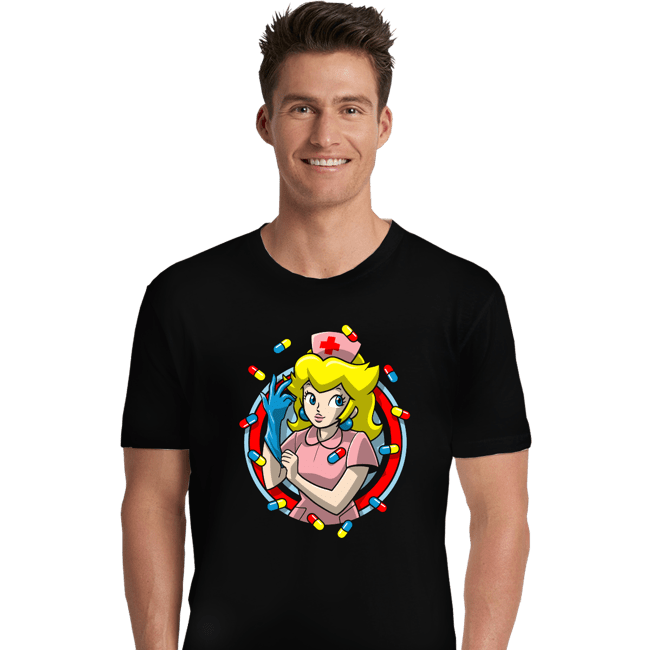 Secret_Shirts Premium Shirts, Unisex / Small / Black Nurse Toadstool 182