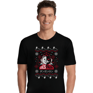 Shirts Premium Shirts, Unisex / Small / Black Despair Kuma Ugly Christmas Sweater