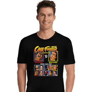 Secret_Shirts Premium Shirts, Unisex / Small / Black Cage  Fighter