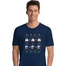 Load image into Gallery viewer, Shirts Premium Shirts, Unisex / Small / Navy Hothy Christmas
